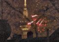 Silvesterfeuerwerk am Berliner Fernsehturm