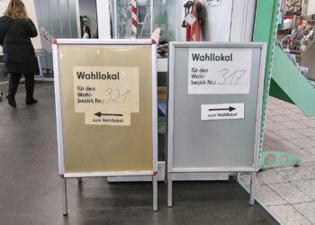 Wahllokal bei Bundestagswahl 2025 (Archiv)
