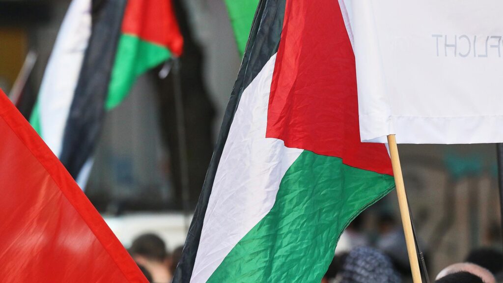 Palästinenser-Fahnen (Archiv)