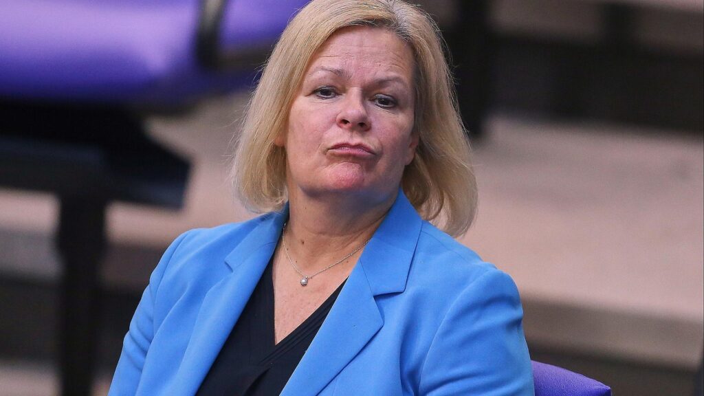 Nancy Faeser (Archiv)