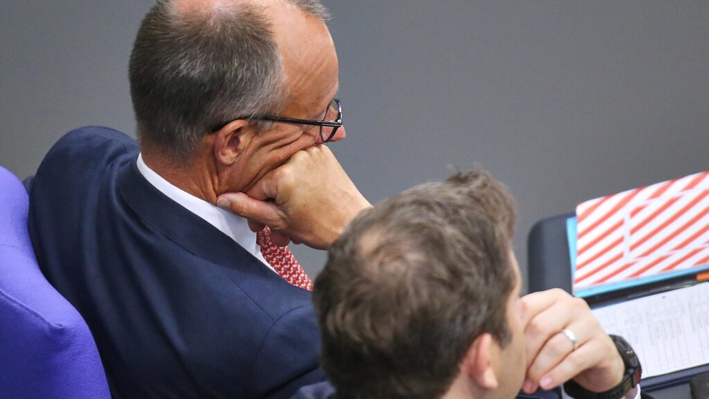 Friedrich Merz und Lars Klingbeil (Archiv)