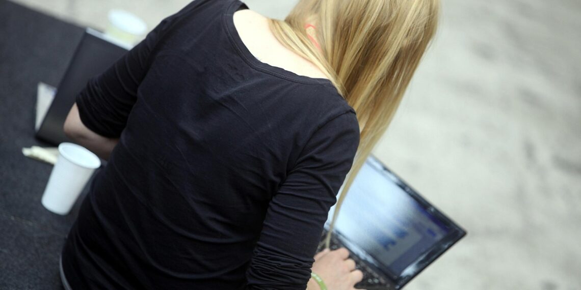 Computer-Nutzerin (Archiv)