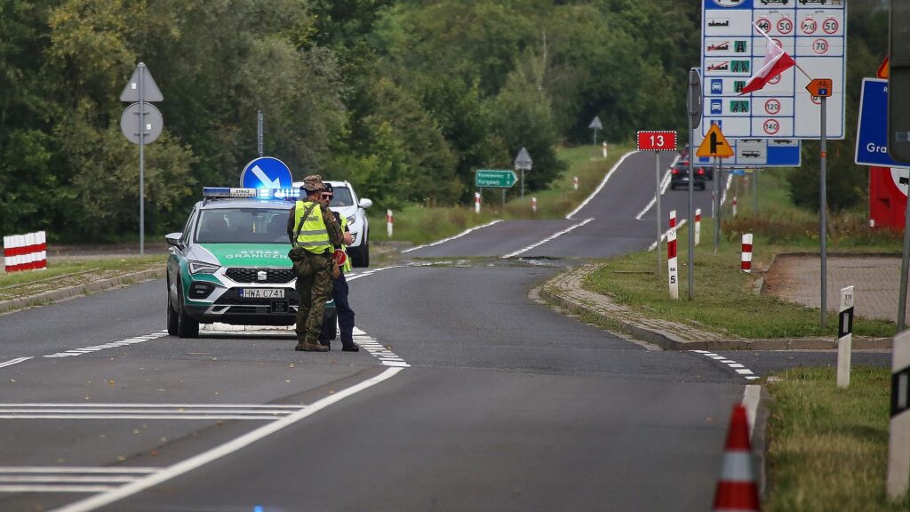 Polnische Grenzkontrolle (Archiv)