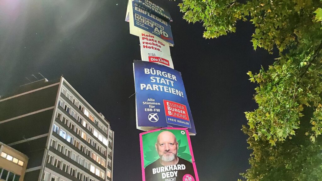 Wahlplakate zur Kommunalwahl (Archiv)