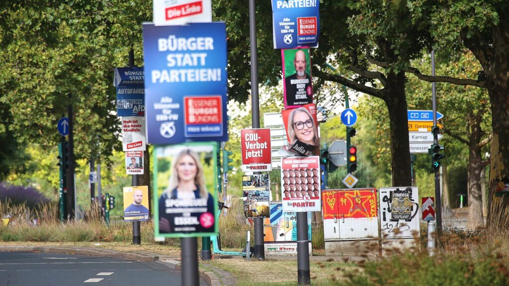 Wahlplakate zur Kommunalwahl (Archiv)
