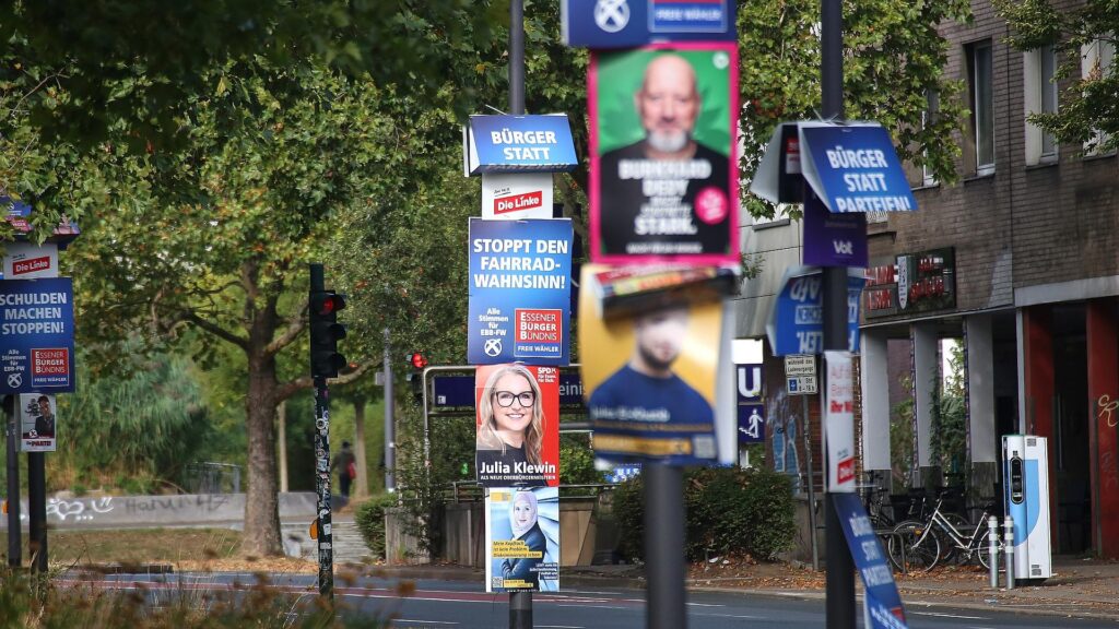 Wahlplakate zur Kommunalwahl (Archiv)