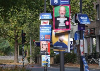 Wahlplakate zur Kommunalwahl (Archiv)