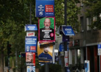 Wahlplakate zur Kommunalwahl (Archiv)