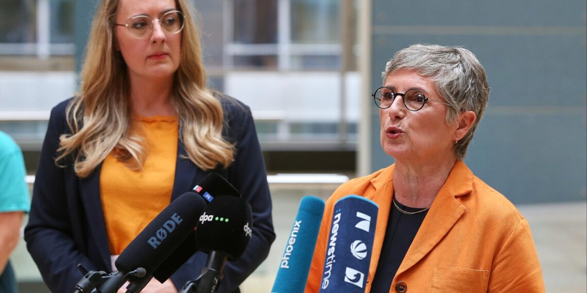 Katharina Dröge und Britta Haßelmann am 02.09.2025