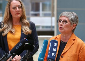 Katharina Dröge und Britta Haßelmann am 02.09.2025