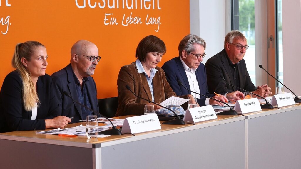 Vorstellung DAK-Präventionsradar 2025 am 02.09.2025