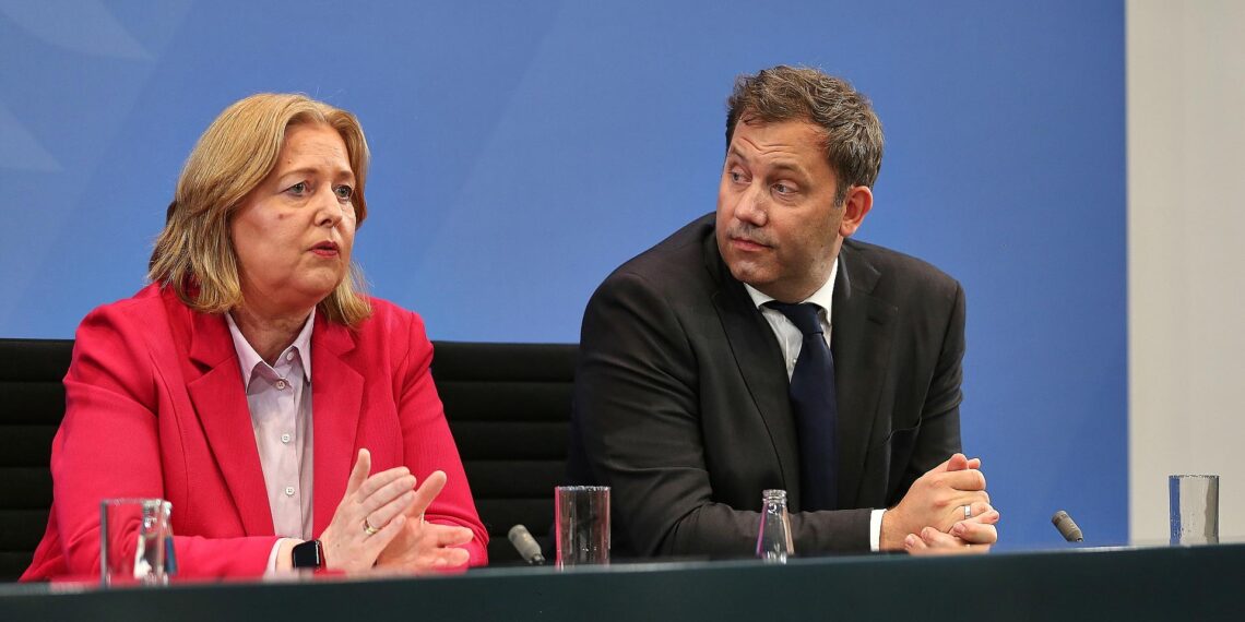 Bärbel Bas und Lars Klingbeil (Archiv)