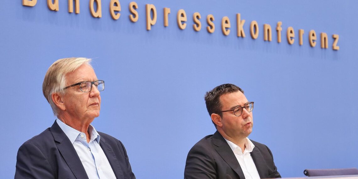 Dietmar Bartsch und Sebastian Schäfer am 05.09.2025