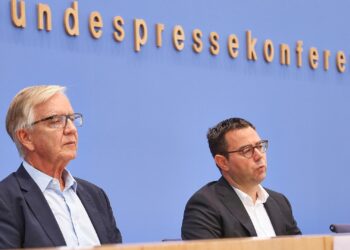 Dietmar Bartsch und Sebastian Schäfer am 05.09.2025