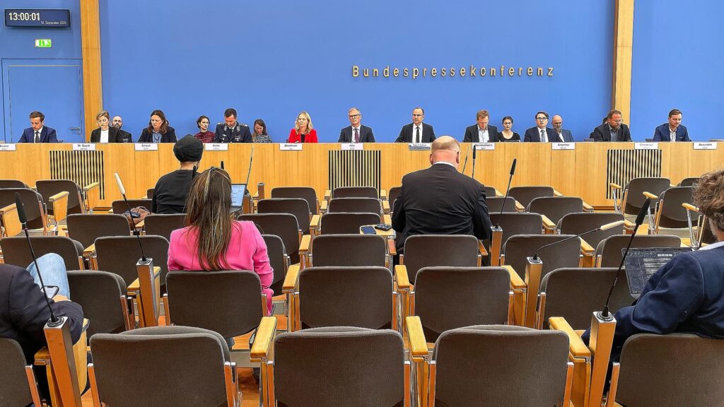 Regierungspressekonferenz am 10.09.2025