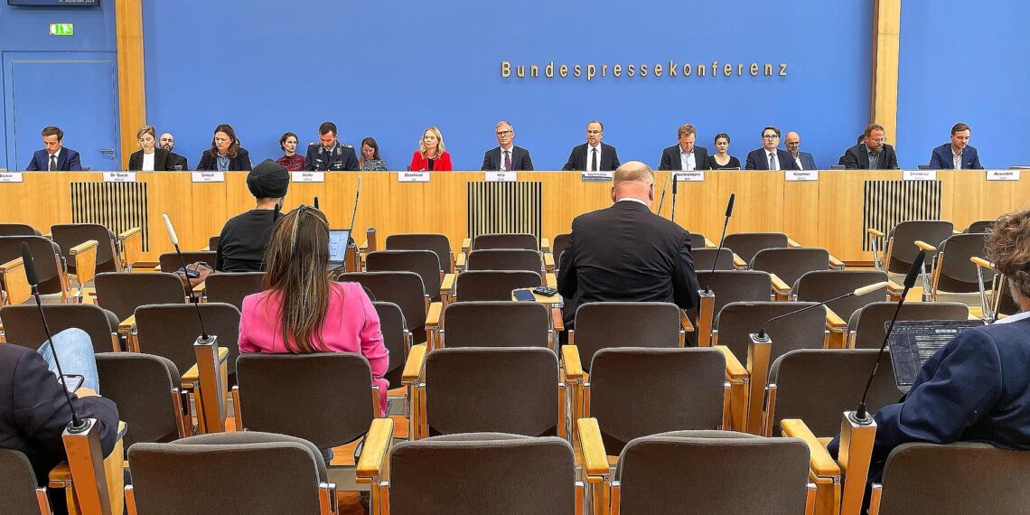 Berlin will sich von Drohnenvorfall nicht einschüchtern lassen 1 Regierungspressekonferenz am 10.09.2025