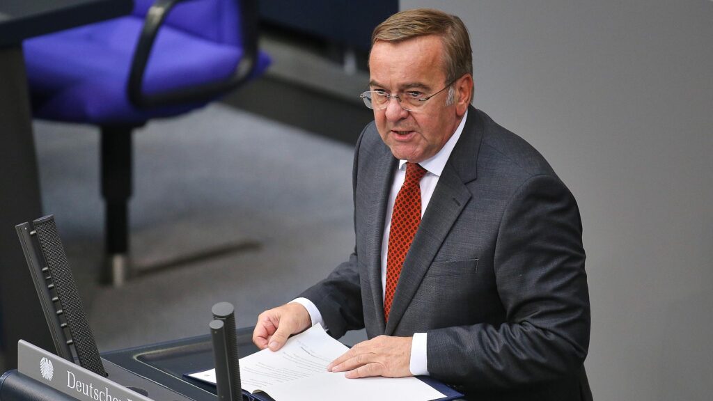 Boris Pistorius am 10.09.2025