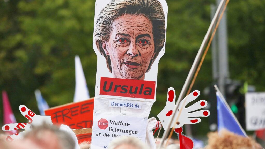 Protest gegen Ursula von der Leyen (Archiv)