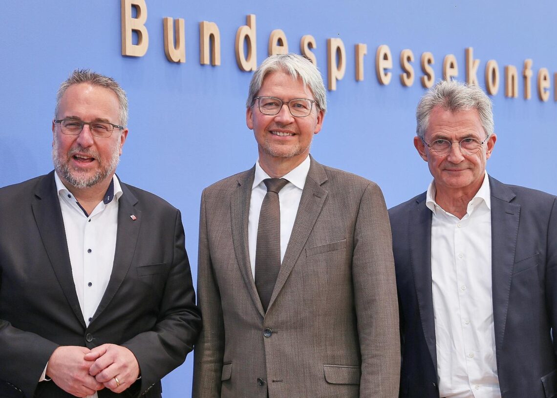 Pressekonferenz der Bauindustrie zum Sondervermögen für Infrastruktur am 15.09.2025