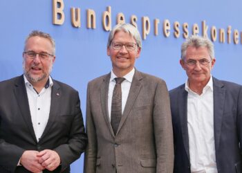 Pressekonferenz der Bauindustrie zum Sondervermögen für Infrastruktur am 15.09.2025