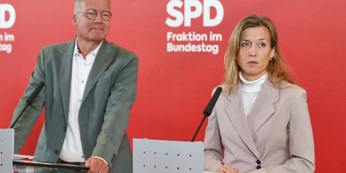 Matthias Miersch und Siemtje Möller am 15.09.2025