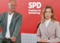 Matthias Miersch und Siemtje Möller am 15.09.2025