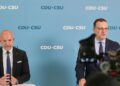 Alexander Hoffmann und Jens Spahn am 15.09.2025