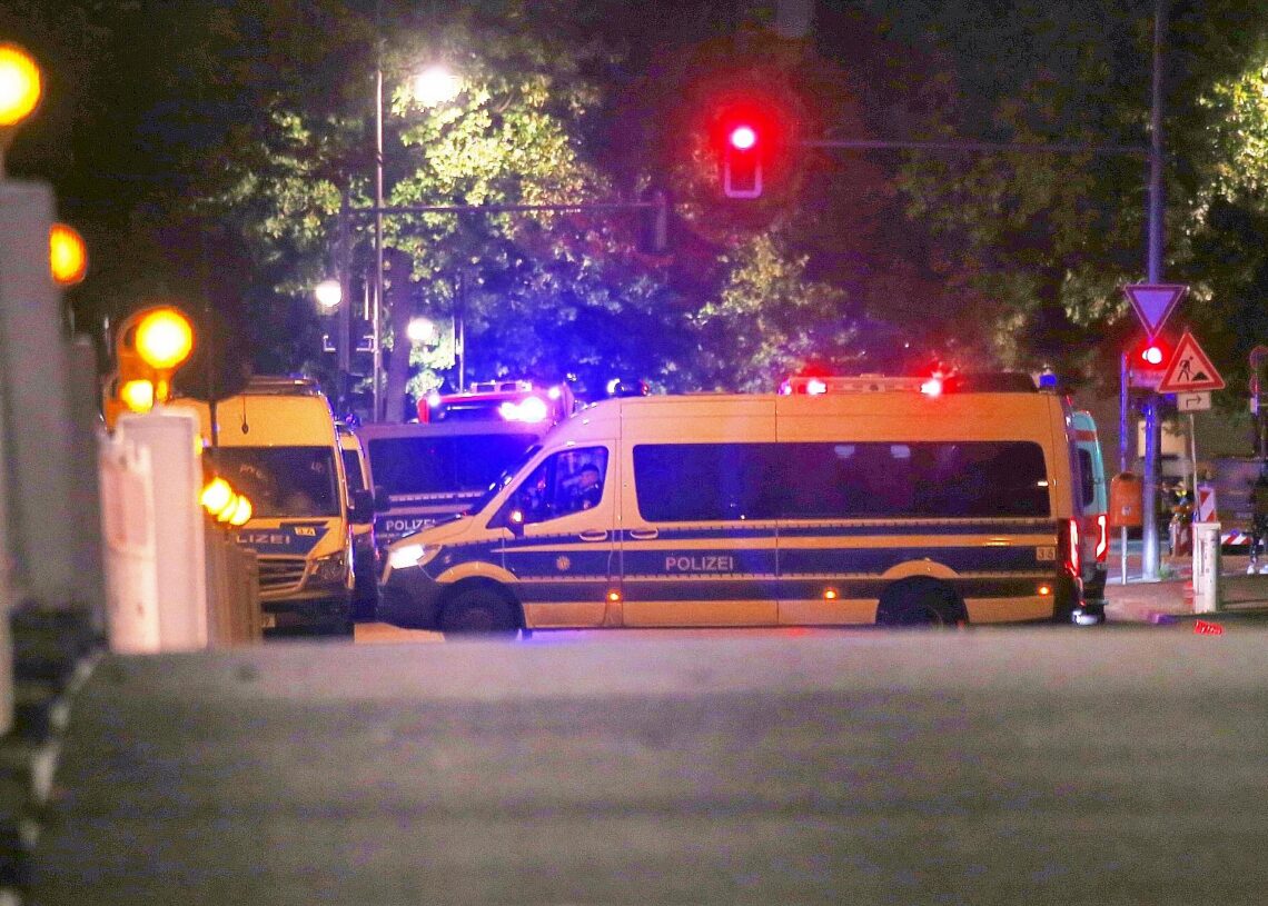 Absperrung für Entschärfung einer Weltkriegsbombe