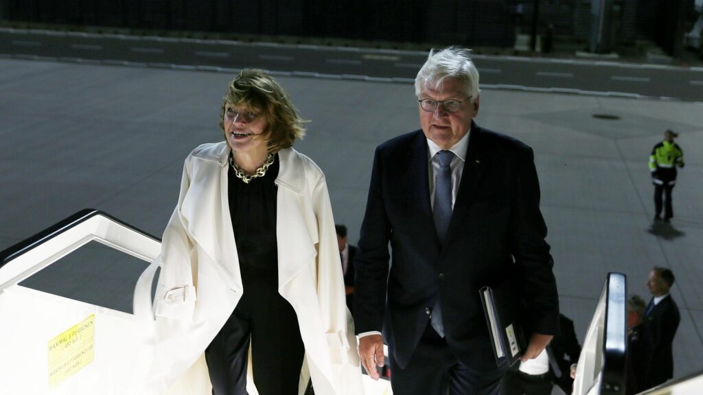 Elke Büdenbender und Frank-Walter Steinmeier am 21.09.2025