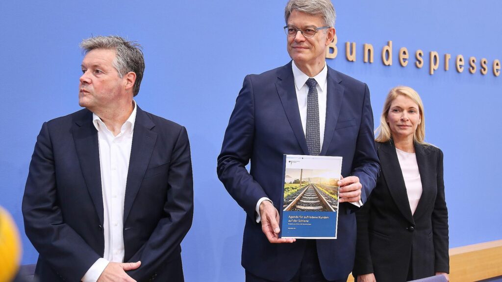 Vorstellung Eckpunkte zur Reform der Deutschen Bahn am 22.09.2025