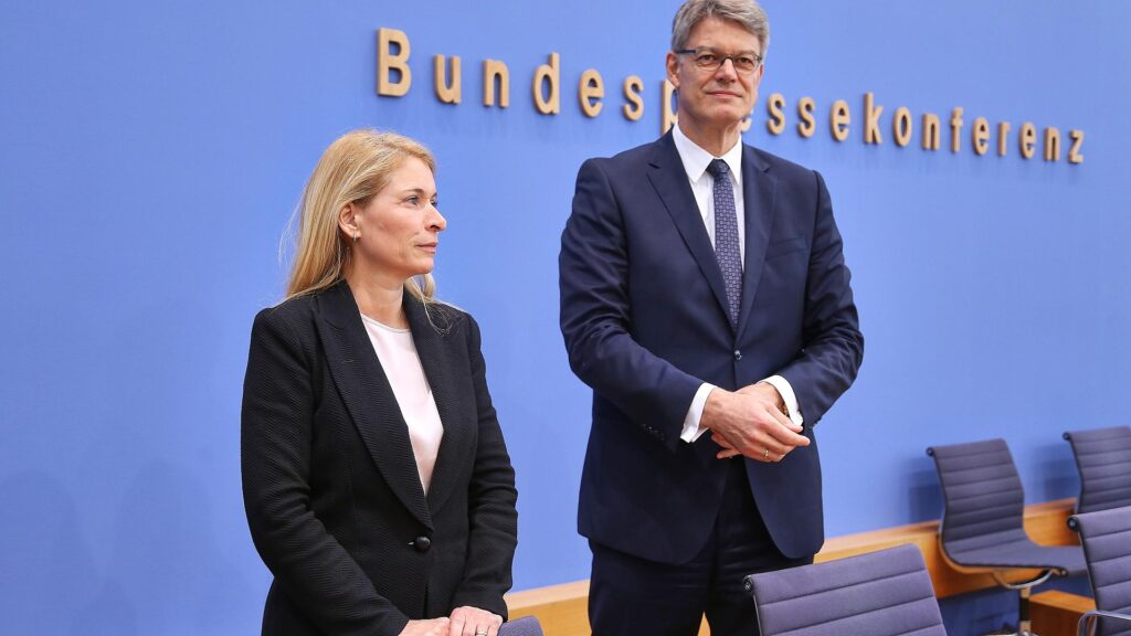 Evelyn Palla und Patrick Schnieder am 22.09.2025