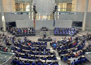 Bundestagssitzung im September 2025