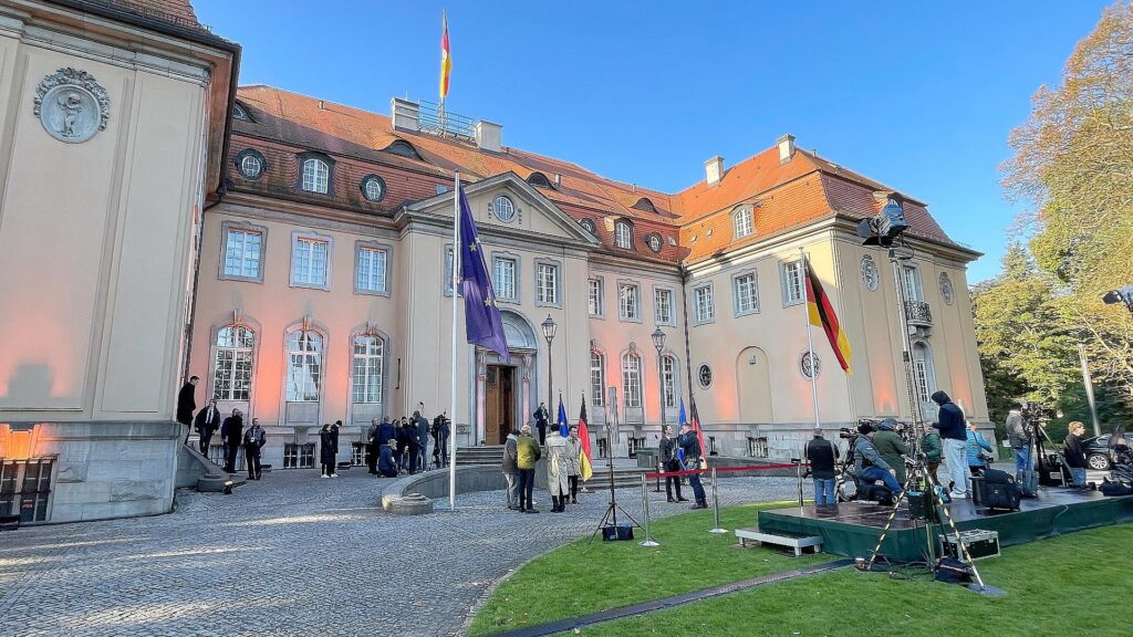 Kabinettsklausur in der Villa Borsig am 30.09.2025