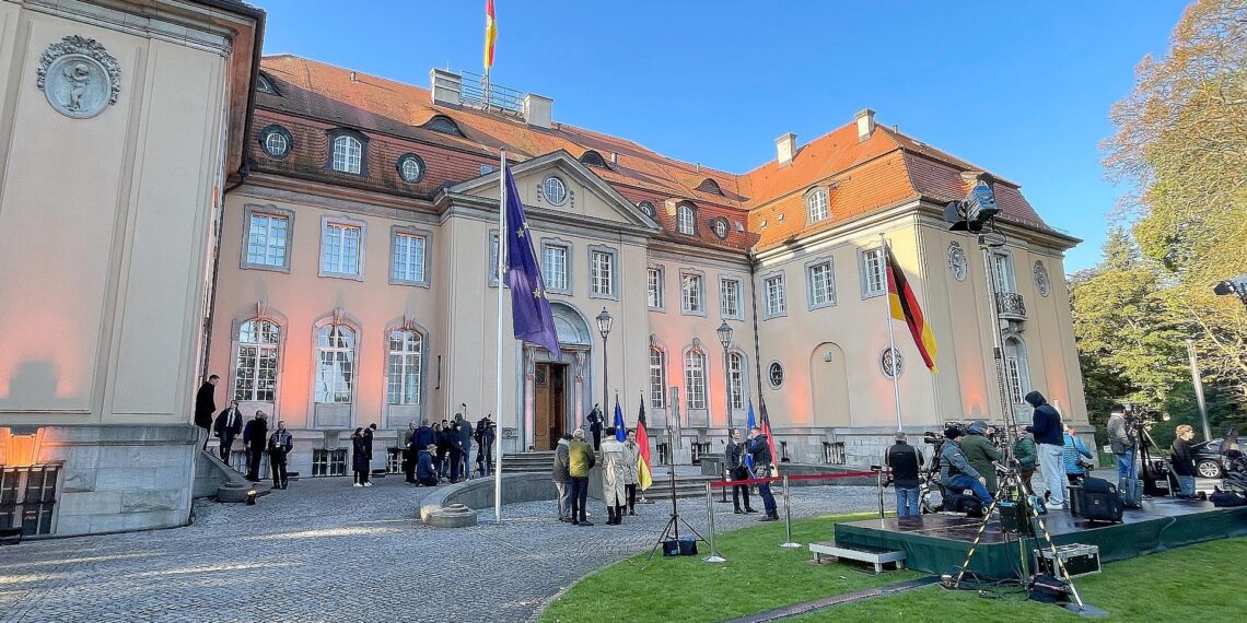 Regierung trifft sich zu zweitägiger Kabinettsklausur 1 Kabinettsklausur in der Villa Borsig am 30.09.2025