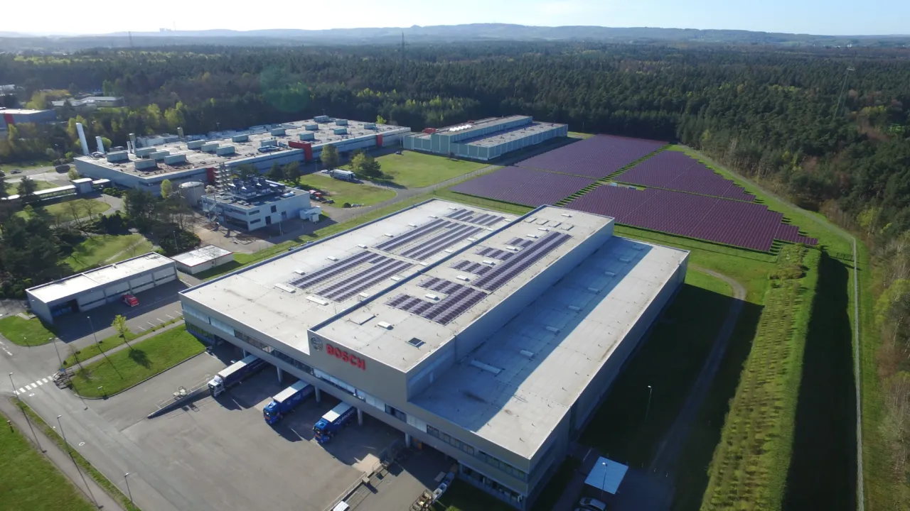 Luftaufnahme des Bosch Werks in Homburg | Bild: Robert Bosch GmbH