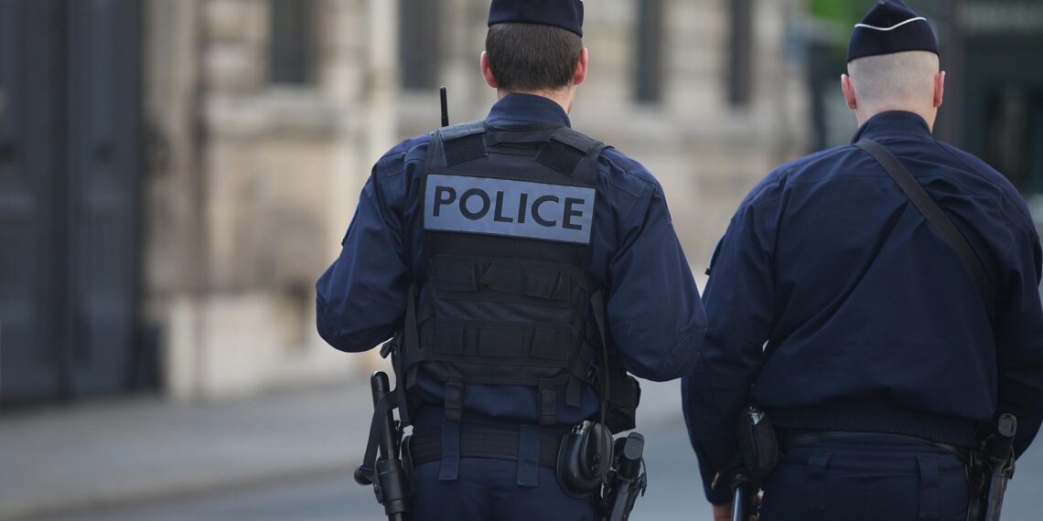 Französische Polizisten (Archiv)