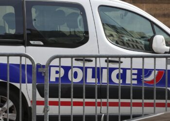 Französisches Polizeiauto (Archiv)