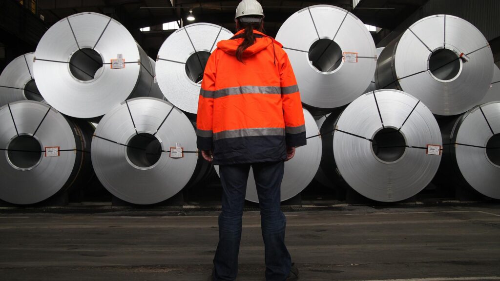 Stahlproduktion (Archiv)