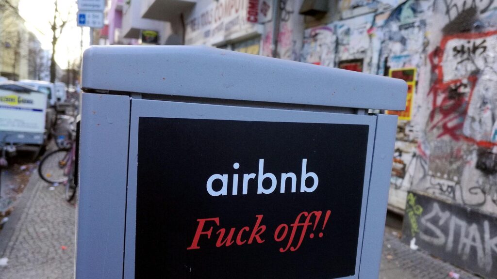 Anti-Airbnb-Sticker (Archiv)