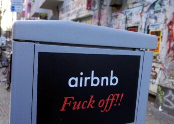 Anti-Airbnb-Sticker (Archiv)