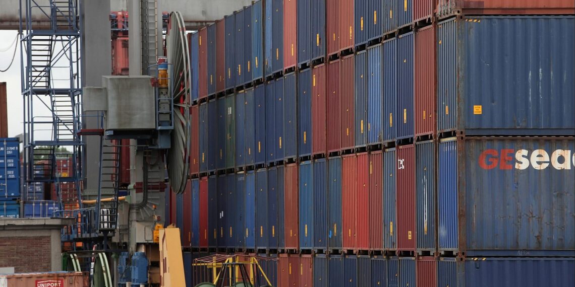 Importpreise im September zurückgegangen 1 Container (Archiv)