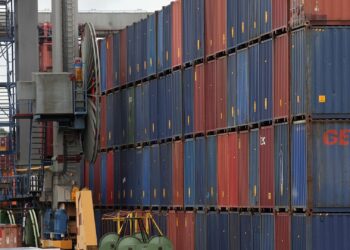 Importpreise im September zurückgegangen 2 Container (Archiv)