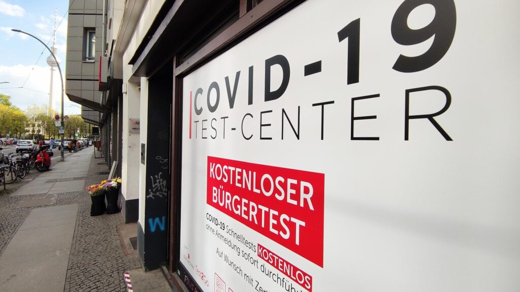 Corona-Teststation (Archiv)