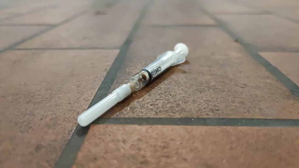 Heroin-Spritze (Archiv)