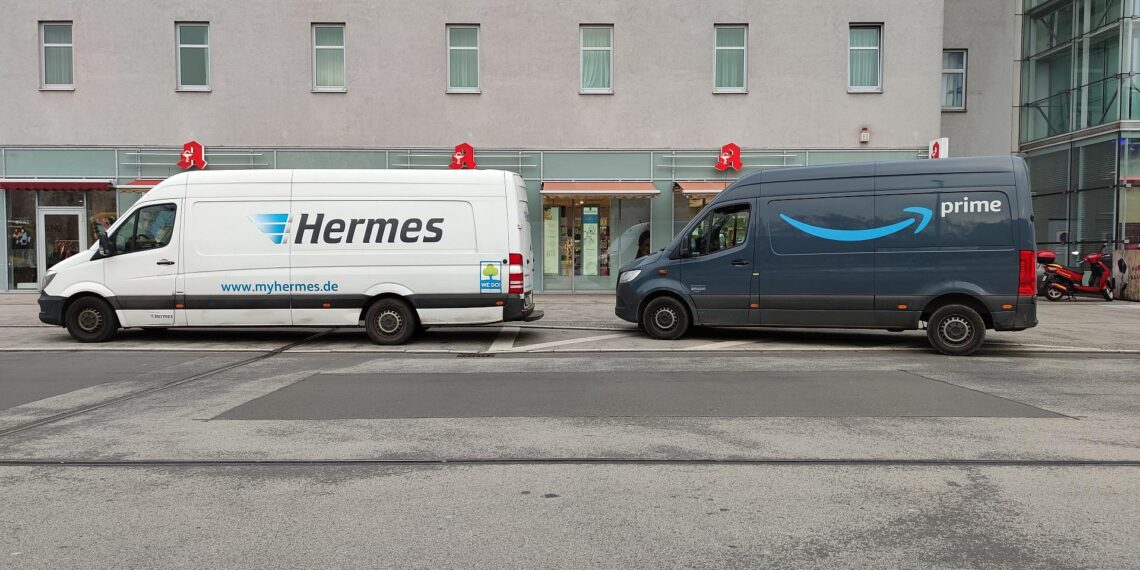 Transporter von Hermes und Amazon Prime (Archiv)