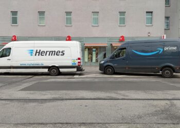 Transporter von Hermes und Amazon Prime (Archiv)