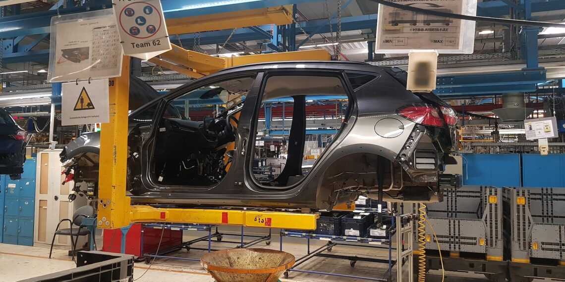 Produktion im August deutlich gesunken 1 Autoproduktion (Archiv)