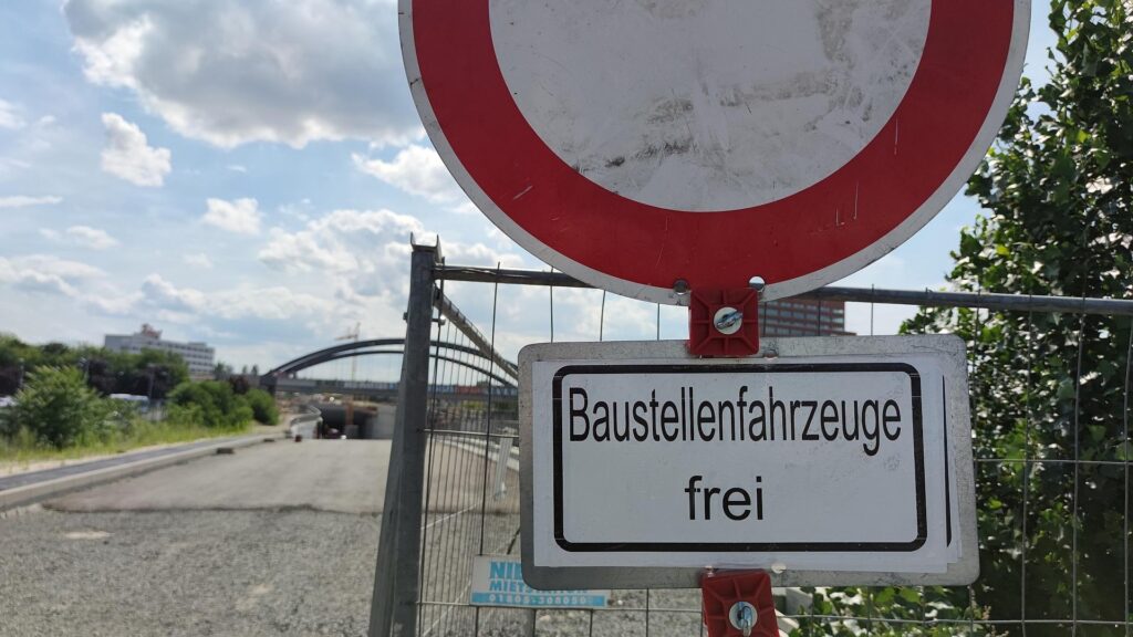 Baustelle A 100 (Archiv)