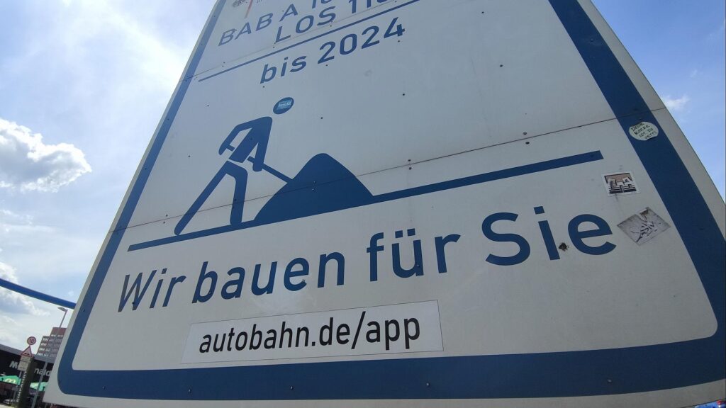 Baustelle A 100 (Archiv)