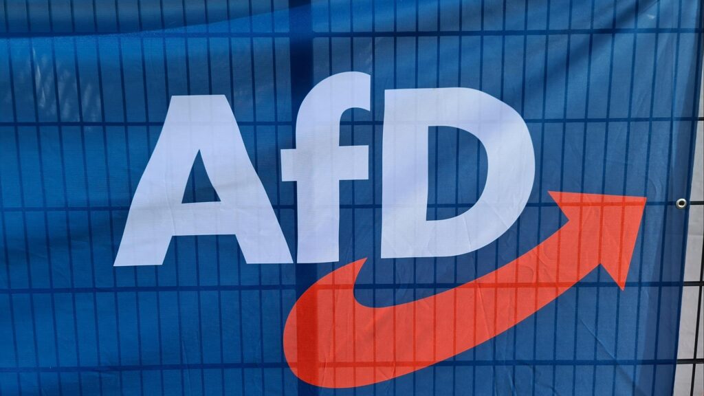 Logo vor AfD-Parteitag (Archiv)